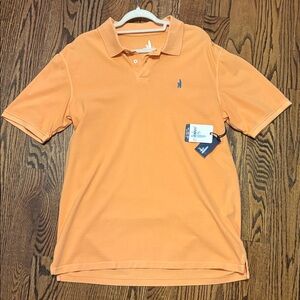 New with Tags johnnie-O Orange Polo Shirt Men’s Size Large